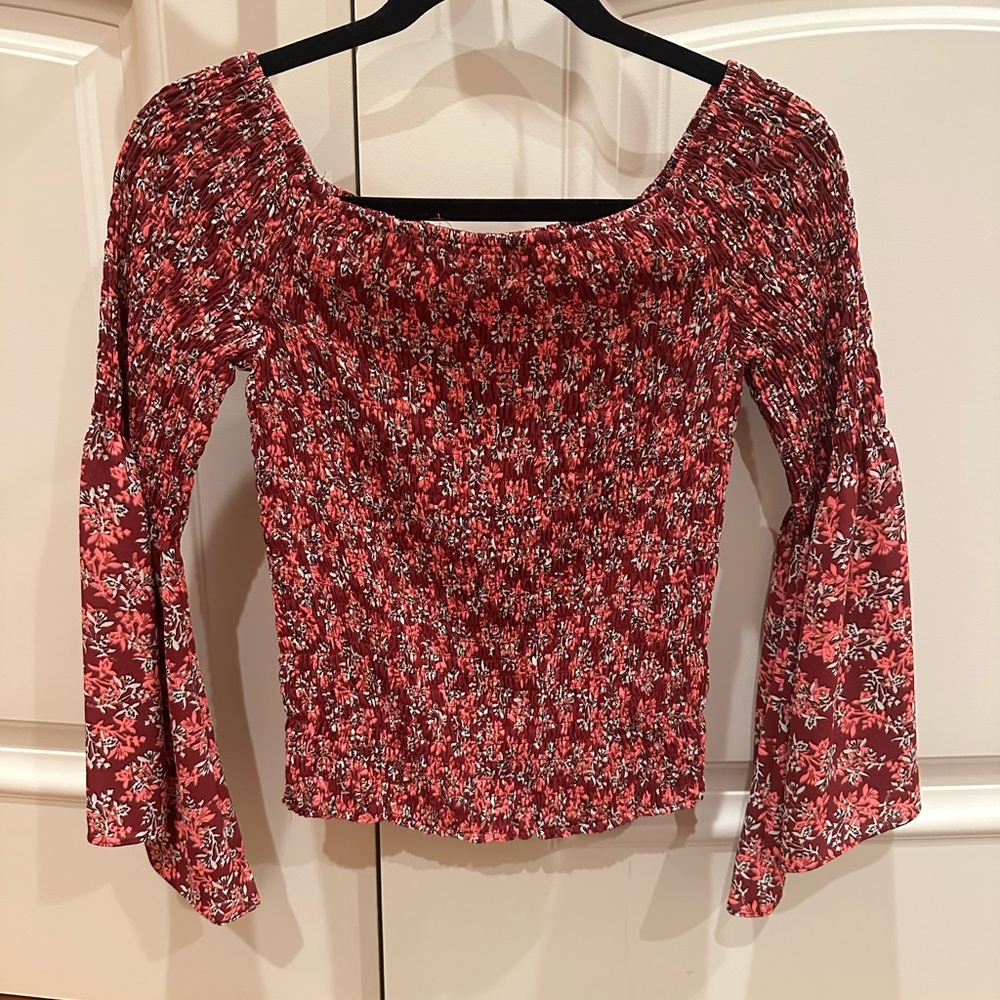 Express scrunch top